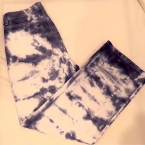 Shein Hand Tie Dyed Pants size M
